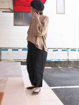 「コロナに負けない」｜「アイテム（パンプス）」を使った、clever elephantさん（レディース・153cm）の春コーディネート