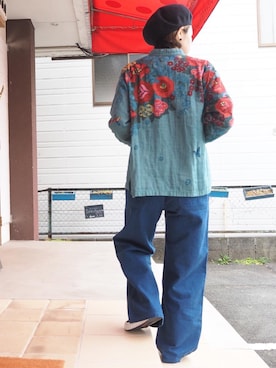 「うしろ姿」｜clever elephantさん（レディース・153cm）の春コーディネート