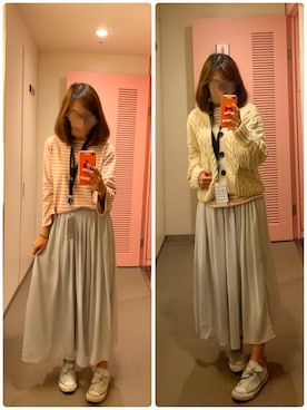 EVAN🙈さん（レディース・158cm）の春コーディネート