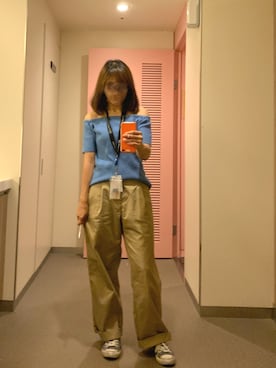 EVAN🙈さん（レディース・158cm）の春コーディネート