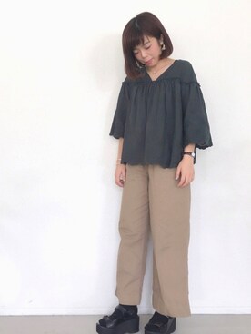 MIYAさん（レディース・158cm）の夏コーディネート