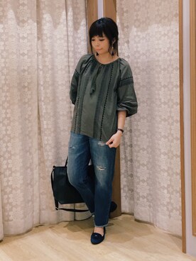 MIYAさん（レディース・158cm）の夏コーディネート