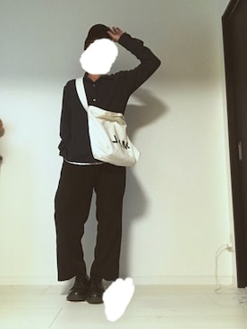 「WEGO（ウィゴー）のアイテム（その他トップス）」を使った、義経さん（メンズ・167cm）の秋コーディネート