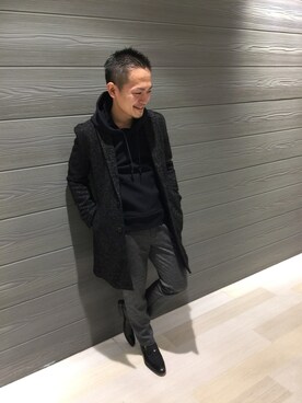 ippeiさん（メンズ・162cm）の冬コーディネート