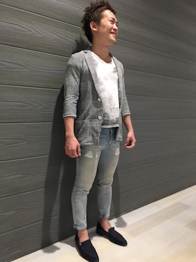 ippeiさん（メンズ・162cm）の夏コーディネート