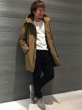 「アイテム（ドレスシューズ、グレー系）」を使った、ippeiさん（メンズ・162cm）の秋コーディネート