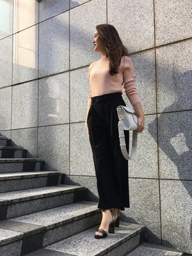 PINKY&DIANNEさん（レディース・163cm）の冬コーディネート