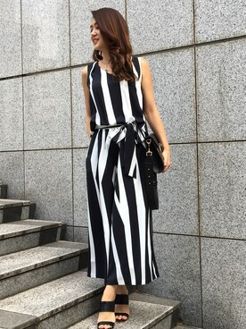 「PINKY&DIANNE（ピンキーアンドダイアン）のアイテム（ワンピース）」を使った、PINKY&DIANNEさん（レディース・163cm）の春コーディネート