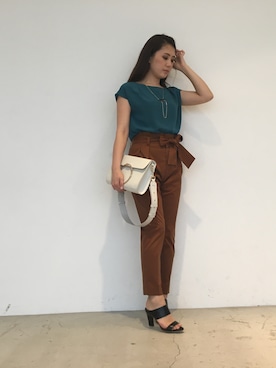 「ピンキー&ダイアン」｜PINKY&DIANNEさん（レディース・163cm）の夏コーディネート