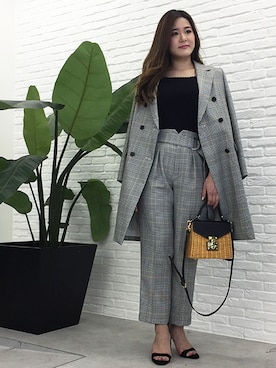 PINKY&DIANNEさん（レディース・163cm）の冬コーディネート