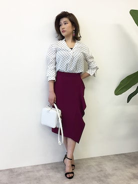 「ピンキー&ダイアン」｜PINKY&DIANNEさん（レディース・163cm）の春コーディネート