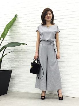 「Pinky&Dianne」｜PINKY&DIANNEさん（レディース・161cm）の夏コーディネート