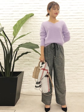 「PINKY&DIANNE（ピンキーアンドダイアン）のアイテム」を使った、PINKY&DIANNEさん（レディース・160cm）の秋コーディネート