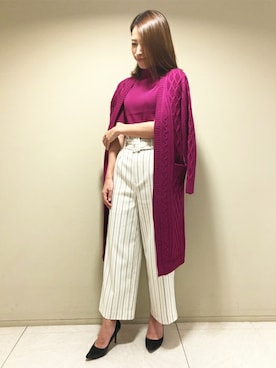 PINKY&DIANNEさん（レディース・168cm）の秋コーディネート