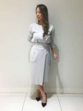「PINKY&DIANNE（ピンキーアンドダイアン）のアイテム」を使った、PINKY&DIANNEさん（レディース・155cm）の冬コーディネート