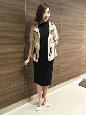 「PINKY&DIANNE（ピンキーアンドダイアン）のアイテム（ワンピース）」を使った、PINKY&DIANNEさん（レディース・165cm）の春コーディネート