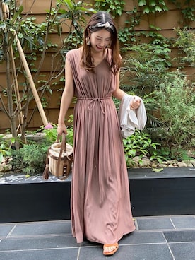 「旅行」｜PINKY&DIANNEさん（レディース・158cm）の春コーディネート