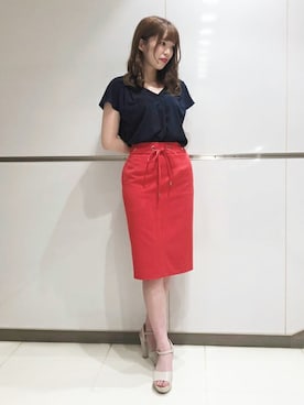 「OL」｜PINKY&DIANNEさん（レディース・157cm）の夏コーディネート