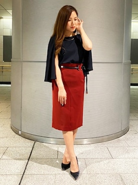 PINKY&DIANNEさん（レディース・155cm）の秋コーディネート