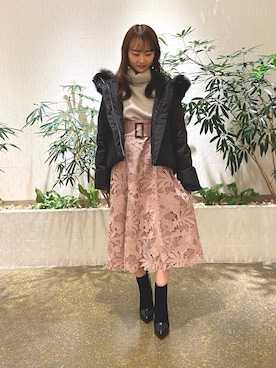 「PINKY&DIANNE（ピンキーアンドダイアン）のアイテム」を使った、PINKY&DIANNEさん（レディース・156cm）の秋コーディネート