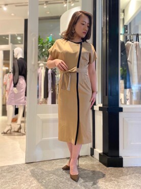 「PINKY&DIANNE（ピンキーアンドダイアン）のアイテム（ワンピース）」を使った、PINKY&DIANNEさん（レディース・150cm）の春コーディネート