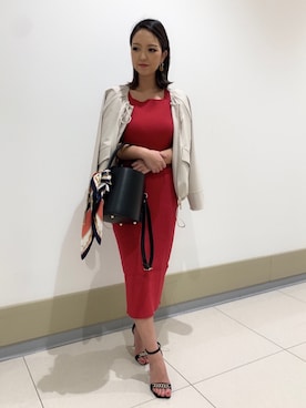 「ランチ」｜PINKY&DIANNEさん（レディース・155cm）の春コーディネート