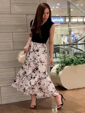 「PINKY&DIANNE（ピンキーアンドダイアン）のアイテム」を使った、PINKY&DIANNEさん（レディース・155cm）の春コーディネート