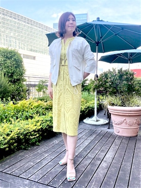 ブルゾンを使った レースワンピース の人気ファッションコーディネート Wear