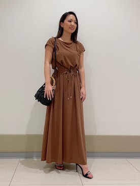 「PINKY&DIANNE（ピンキーアンドダイアン）のアイテム（ワンピース）」を使った、PINKY&DIANNEさん（レディース・155cm）の夏コーディネート