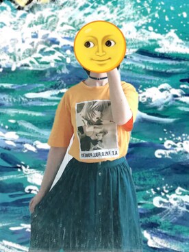 Melonchanさん(レディース・170cm)の夏コーディネート