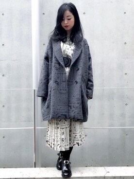 sugiyama.sさん（レディース・157cm）の冬コーディネート