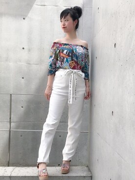 sugiyama.sさん（レディース・157cm）の夏コーディネート