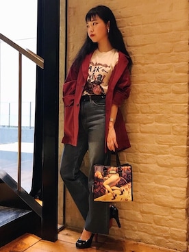 sugiyama.sさん(レディース・157cm)の秋コーディネート