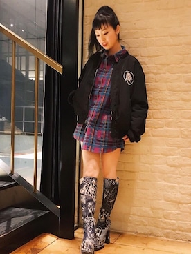 sugiyama.sさん（レディース・157cm）の秋コーディネート