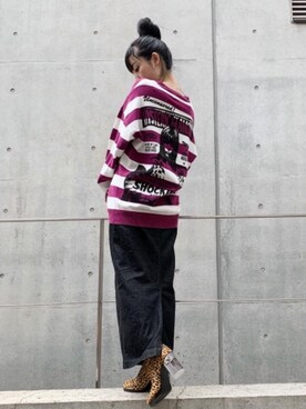 sugiyama.sさんの「Sデニムロングタイトスカート」を使ったコーディネート