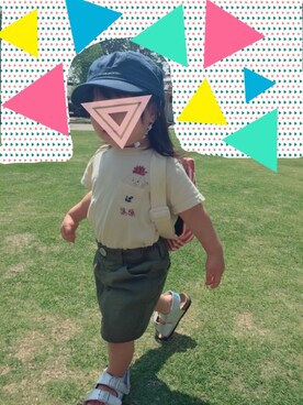 1kaaaaa1さん（キッズ・80cm）の夏コーディネート