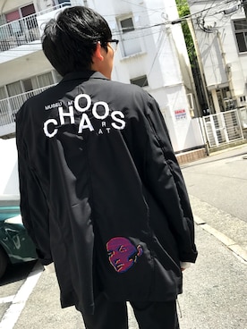「CYDERHOUSE（サイダーハウス）のアイテム（ジャケット/アウター）」を使った、hissaaaaさん（メンズ・170cm）の春コーディネート