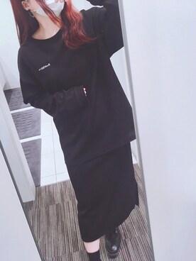 「アイテム（ピアス（両耳用））」を使った、airiさん（レディース・158cm・20代）の冬コーディネート