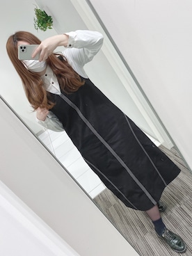 「HELK（ヘルク）のアイテム（ワンピース/ドレス）」を使った、airiさん（レディース・158cm）の春コーディネート