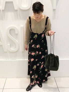 sanaさん（レディース・156cm）の冬コーディネート