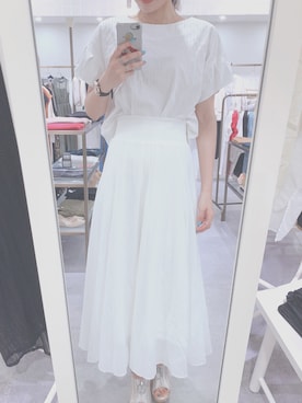 森田遥香さん（レディース・165cm）の夏コーディネート