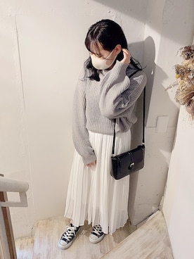 「Silky（シルキー）のアイテム」を使った、soaさん（レディース・153cm）の秋コーディネート