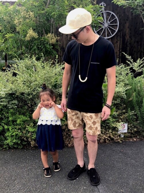 Keinekeng 西松屋のシャツワンピースを使ったコーディネート Wear