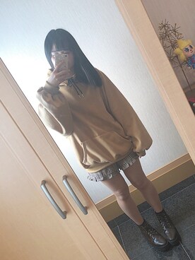 「アプレジュール」｜「アイテム（ブーツ）」を使った、なのさん（レディース・162cm）の冬コーディネート