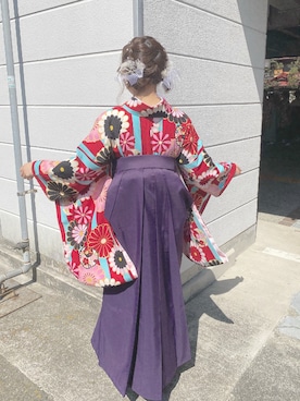 「かすみ草」｜なのさん（レディース・162cm）の春コーディネート