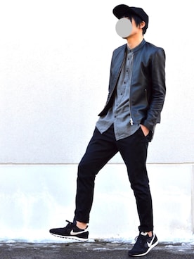 oguさん（メンズ・173cm）の冬コーディネート