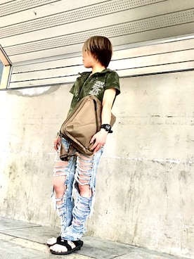 minagawaさん（レディース・150cm）の夏コーディネート