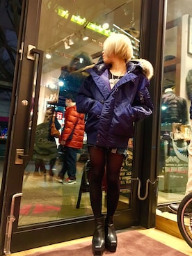 「N2B」｜minagawaさん（レディース・150cm）の冬コーディネート