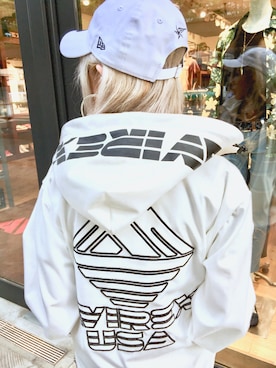 「夏のワントーンコーデ」｜minagawaさん（レディース・150cm）の夏コーディネート