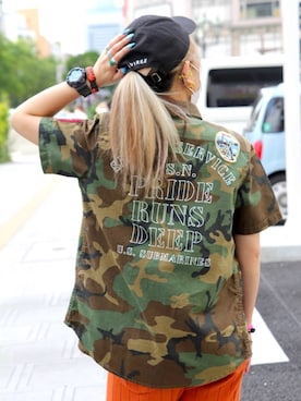 minagawaさん（レディース・152cm）の夏コーディネート